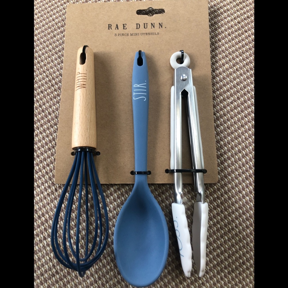 RAE DUNN 3 PCS Mini Utensils.